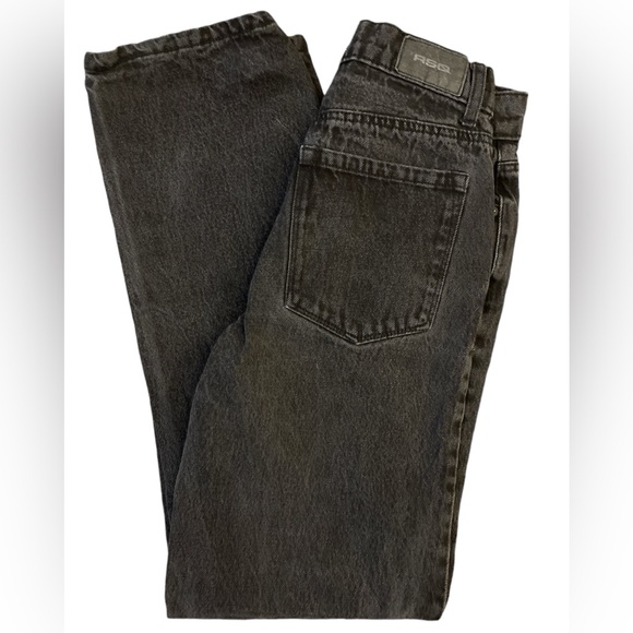 RSQ Women’s High Rise Baggy Jeans - Picture 2 of 2